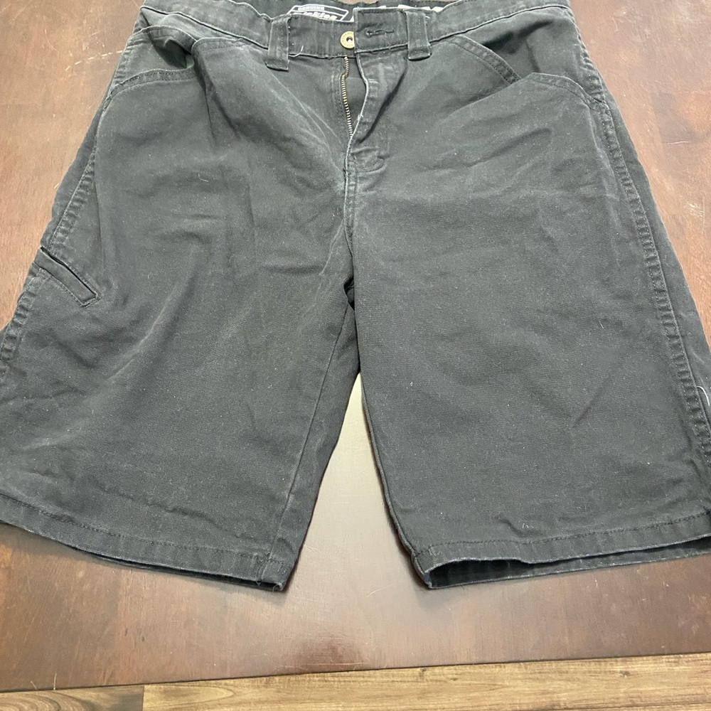 Men's Black Cargo Shorts